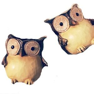 Yankee Candle Owl Candle Holders