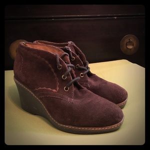 Naturalizer🍫Chocolate Brown🍫👢Wedge Boots👢