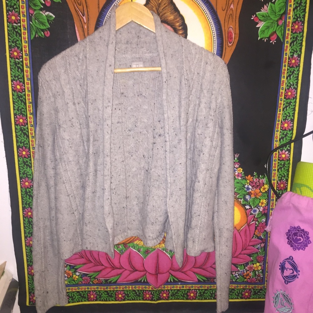 Converse brand cardigan