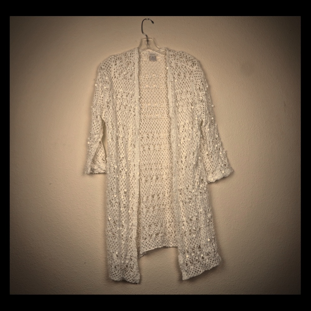 Chico's Knit Top with Touch of Glam!