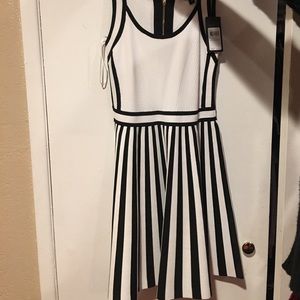 Guess black and white, brand new dress.