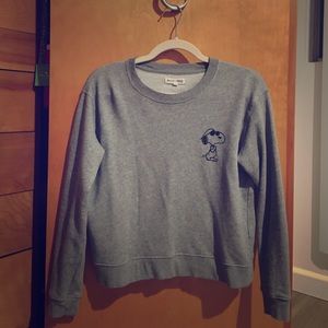 Madewell X Peanuts sweatshirt (size XS)