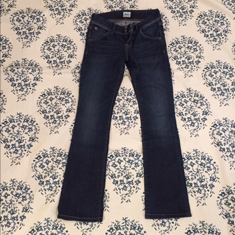 Hudson Midrise Baby Boot Jeans