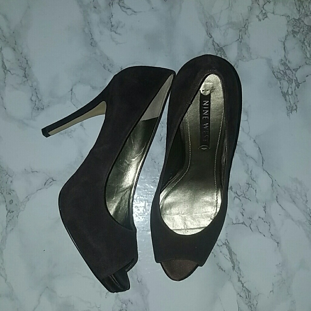 Nine West Suede Open-toe