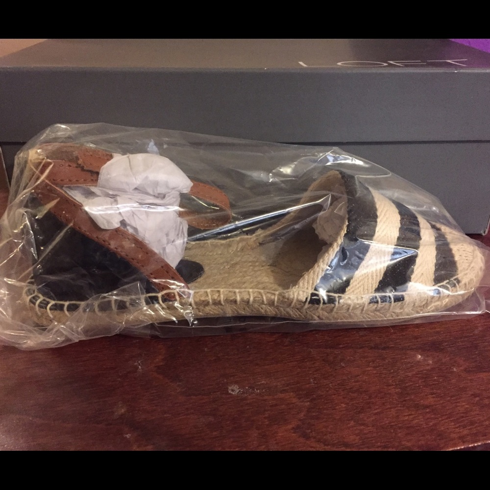 Loft ankle strap sandals