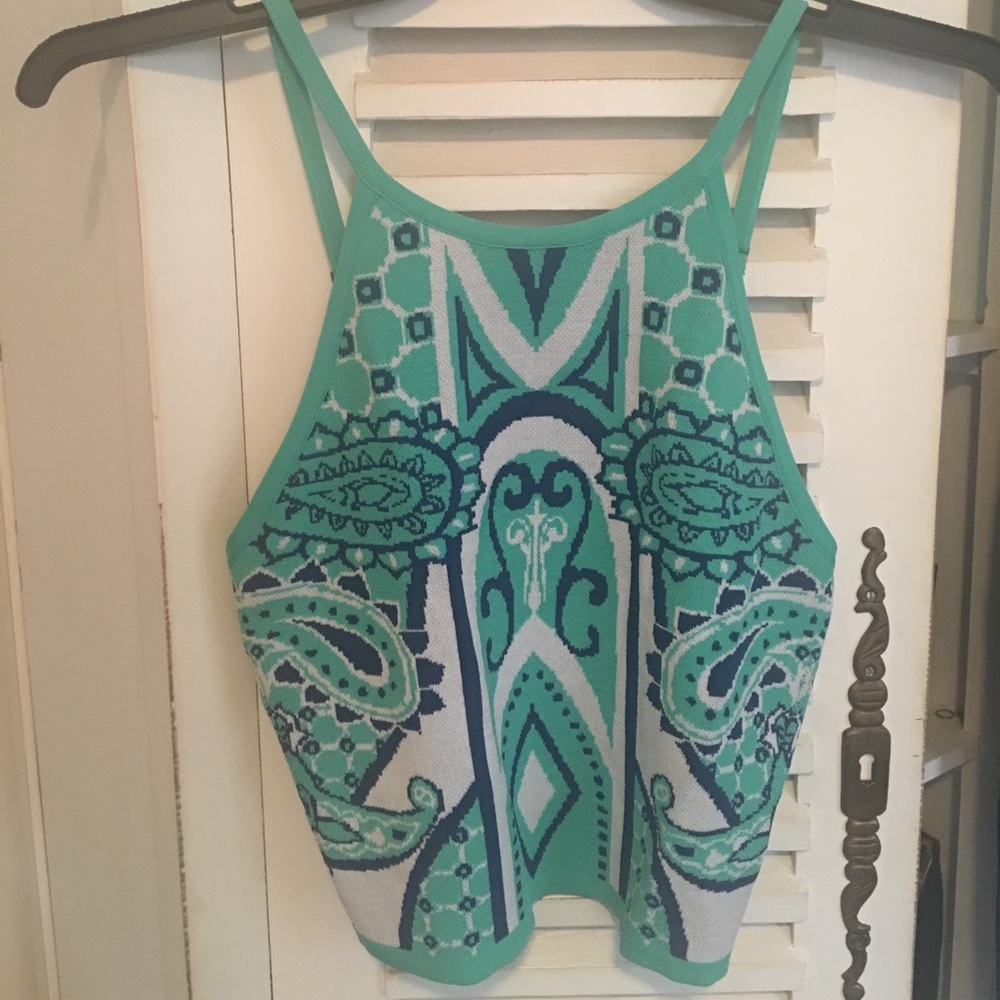 Patterned Tank Top