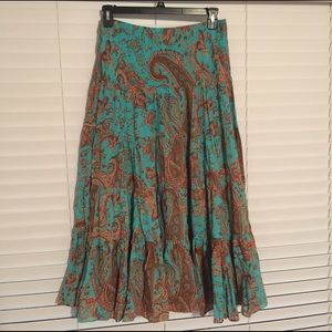 Ralph Lauren Boho Skirt