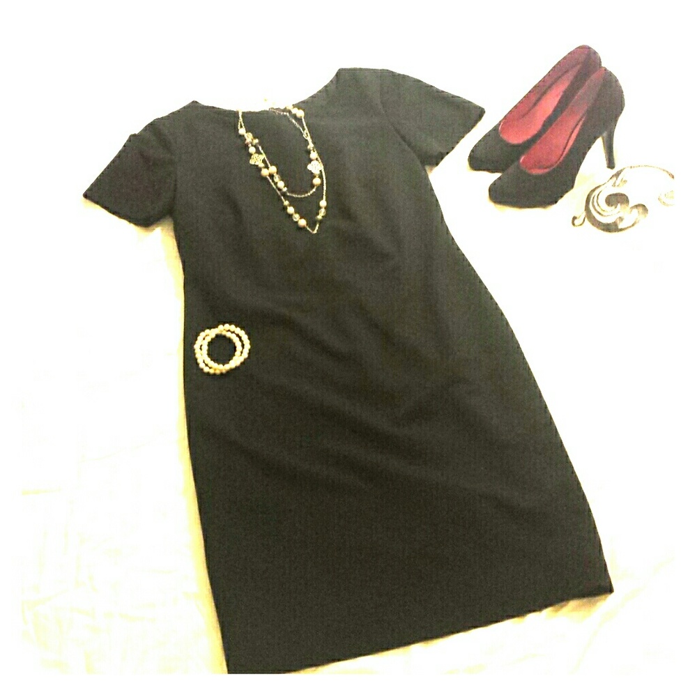 Black Shift Dress