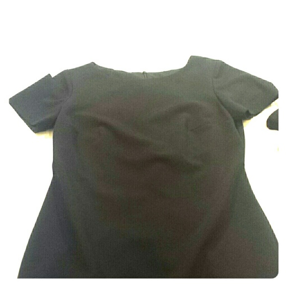 Black Shift Dress - Picture 2 of 4