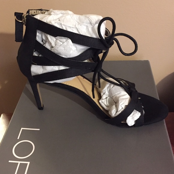 Loft black strappy heels - Picture 4 of 6