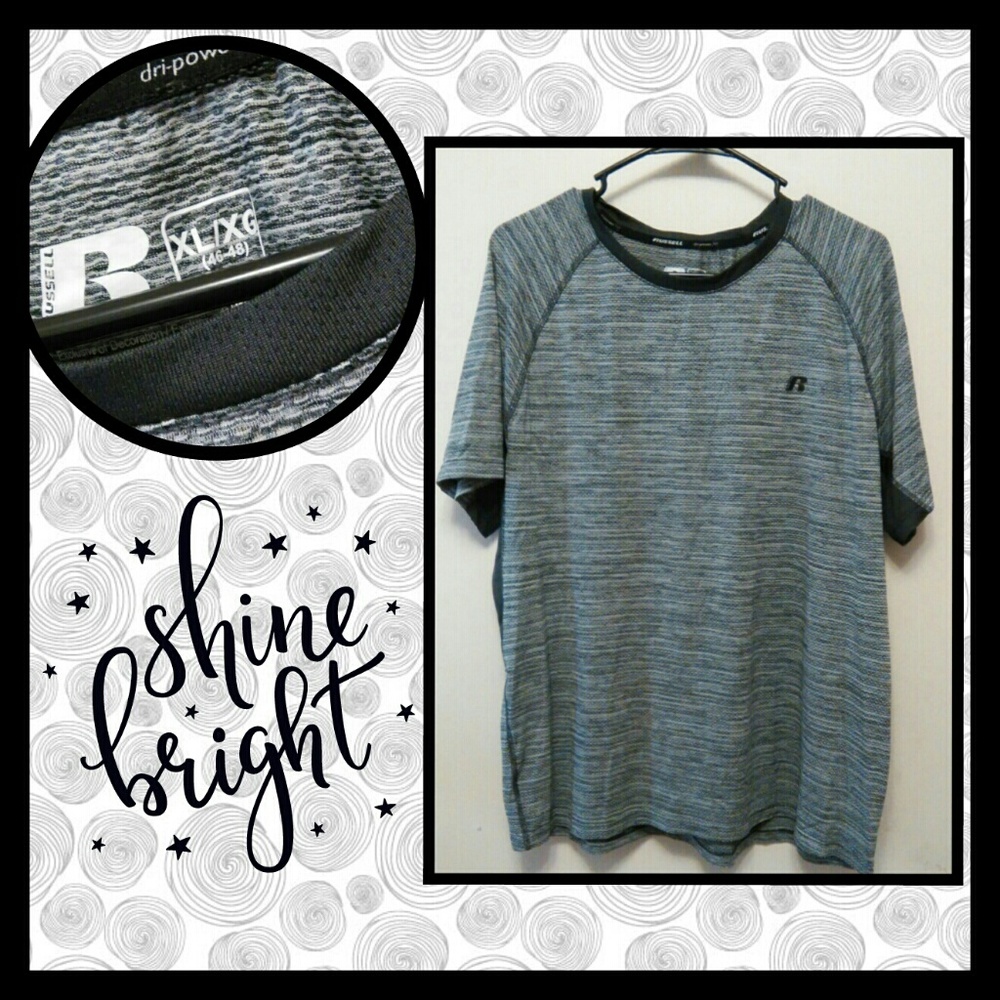 Russell dri fit tee shirt