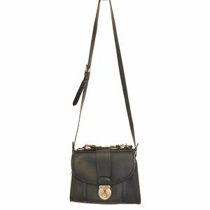 Black Lock and Key Purse