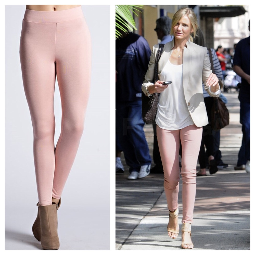 LAST // Blush High Wasted Leggings