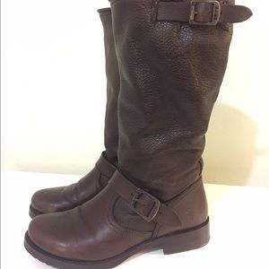 Frye Veronica Slouch Boots, Dark Brown, 9.5
