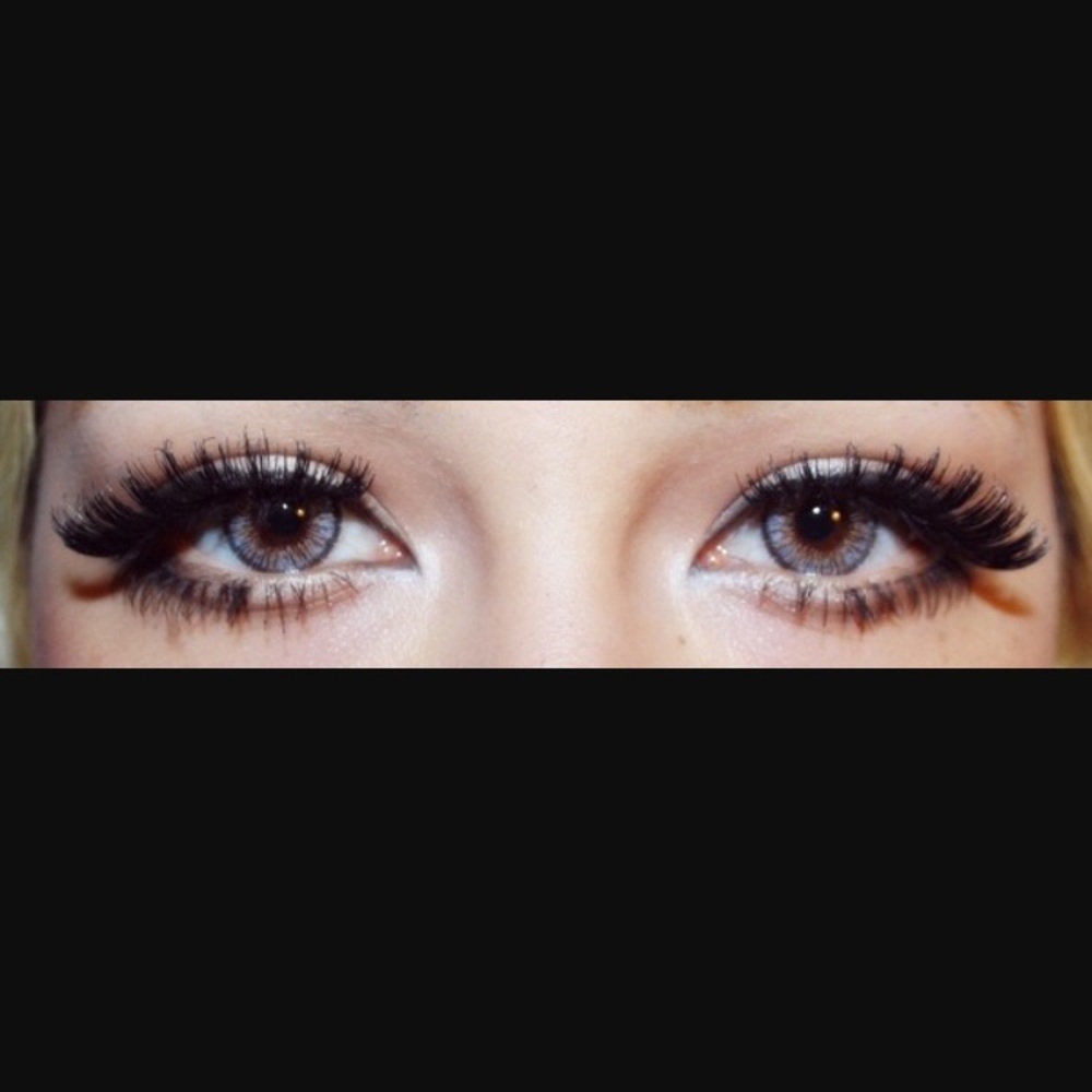 Neo Vision Glamour Gray circle lenses - NWT