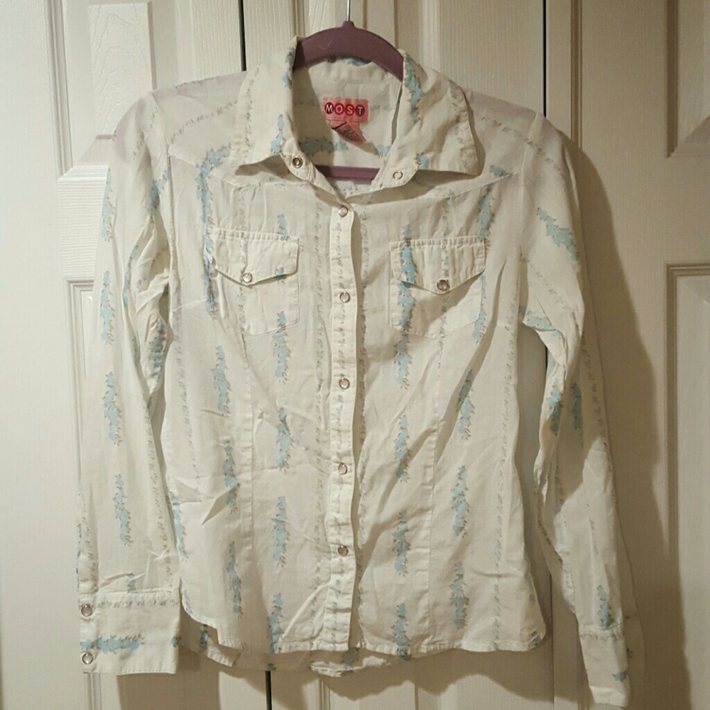 Button Up Collared Shirt