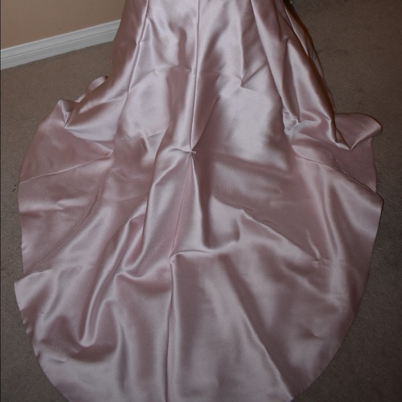 Blush- Noir by Lazaro blush gown - Picture 3 of 4
