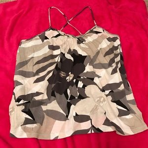 Old Navy Flower Tank Top