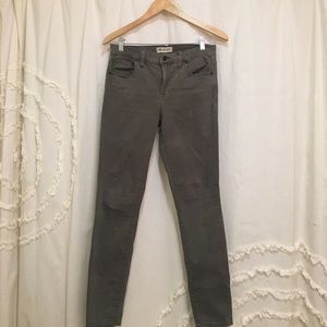 High Rise, Skinny Fit Madewell Jeans