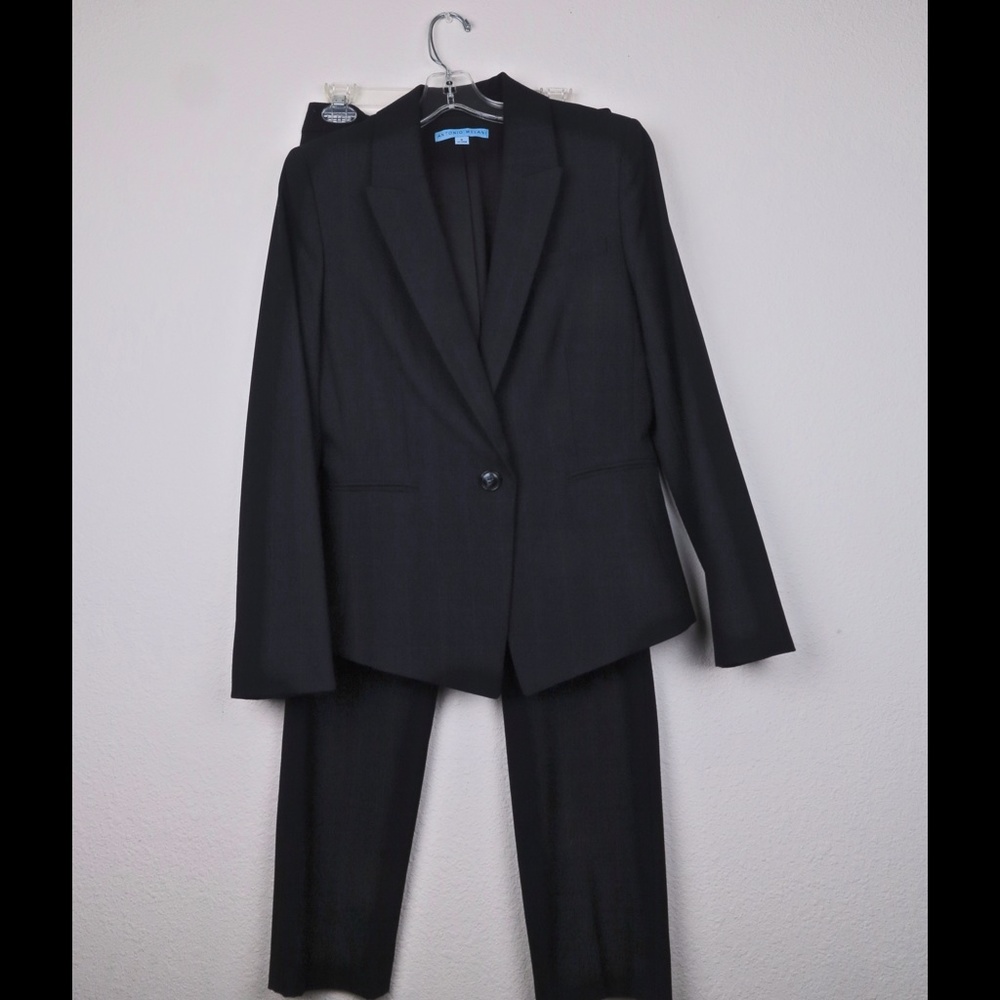 Antonio Melani Timeless Black Suit Size 8