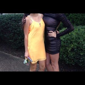 Hailey Logan by Adrianna Papell Orange Dress