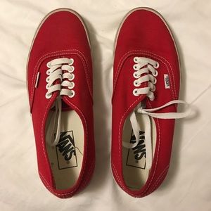 Red Vans