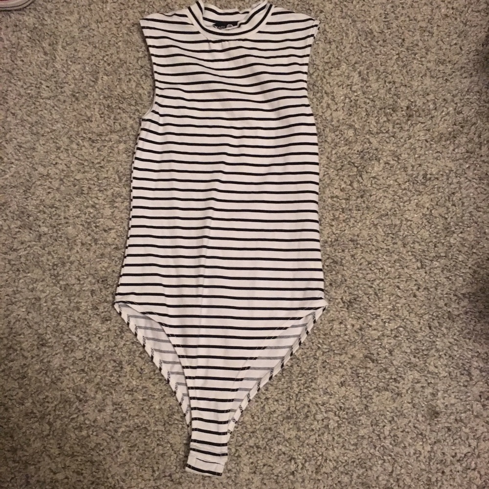 Tall Striped Bodysuit