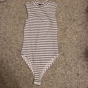 Tall Striped Bodysuit