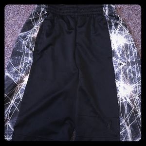 Black Jordan Basketball Shorts