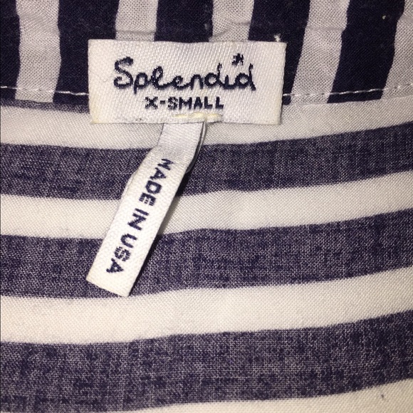 Striped Splendid Pocket Tee - Picture 2 of 3