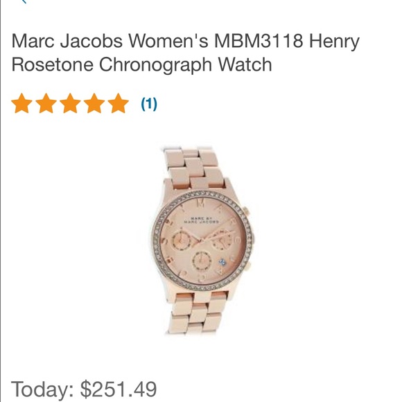 Marc Jacobs watch main image 4