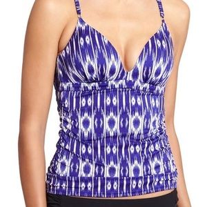 NWOT ATHLETA Aqualuxe Print Molded Tankini SIZE M