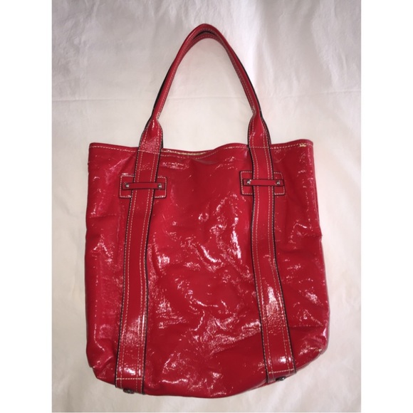 Guess Red Tote Bag - Picture 2 of 3