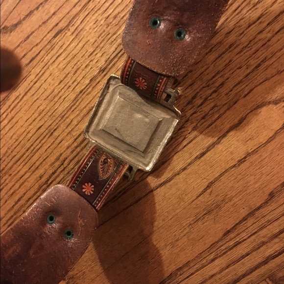 Amazing Tooled Leather Belt main image 2