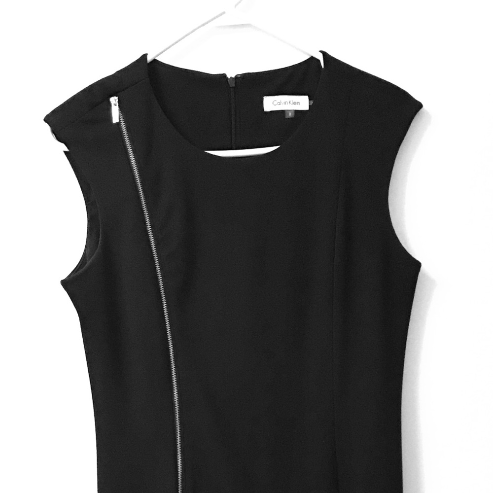 Calvin Klein Sleeveless Black Dress