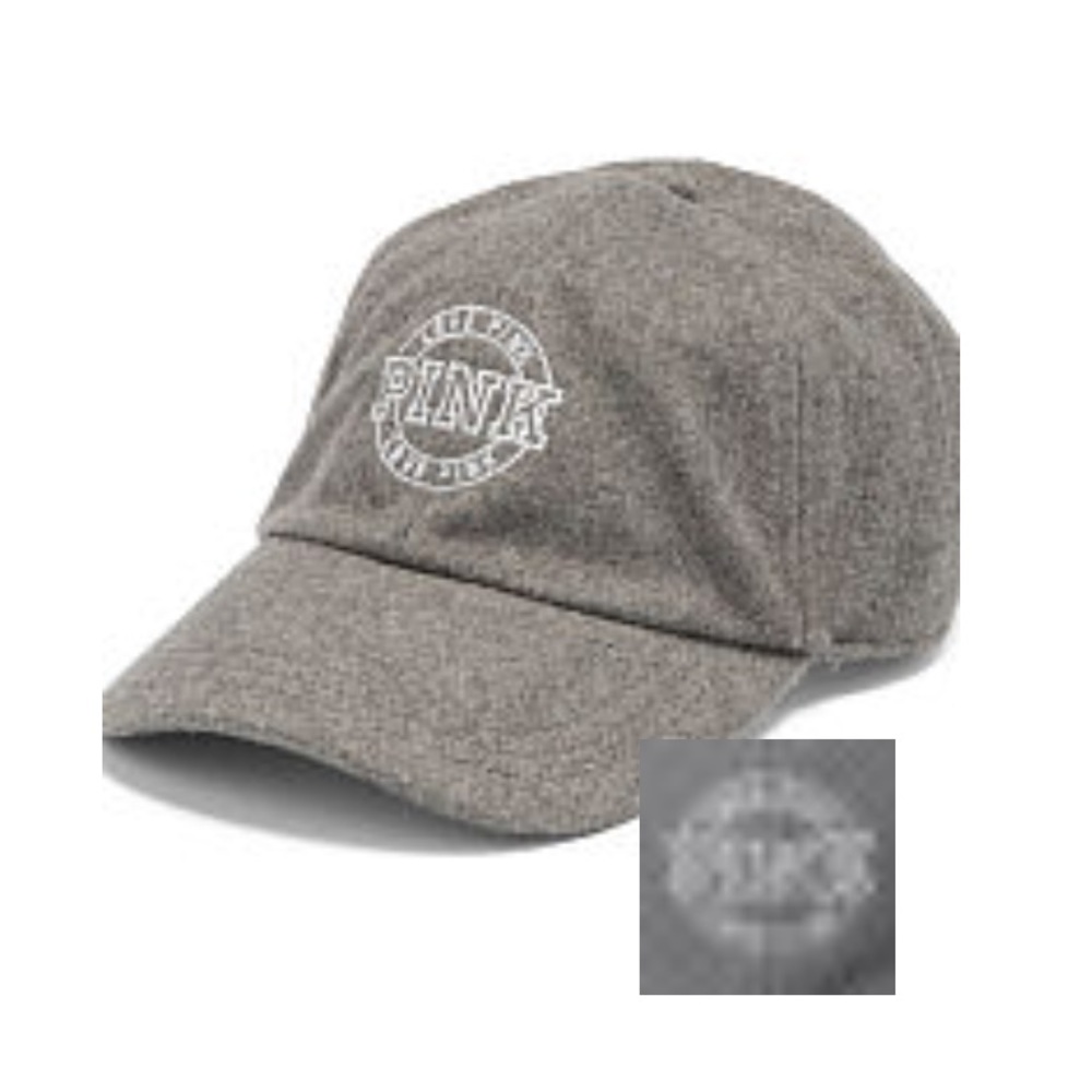 BNIP PINK Victoria's Secret wool baseball hat