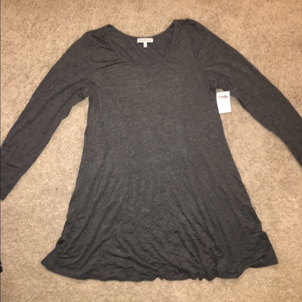 Charlotte Russe cotton swing dress