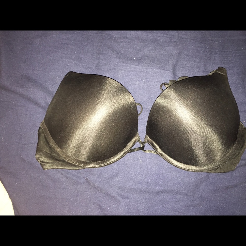 Bombshell Plunge Black Bra