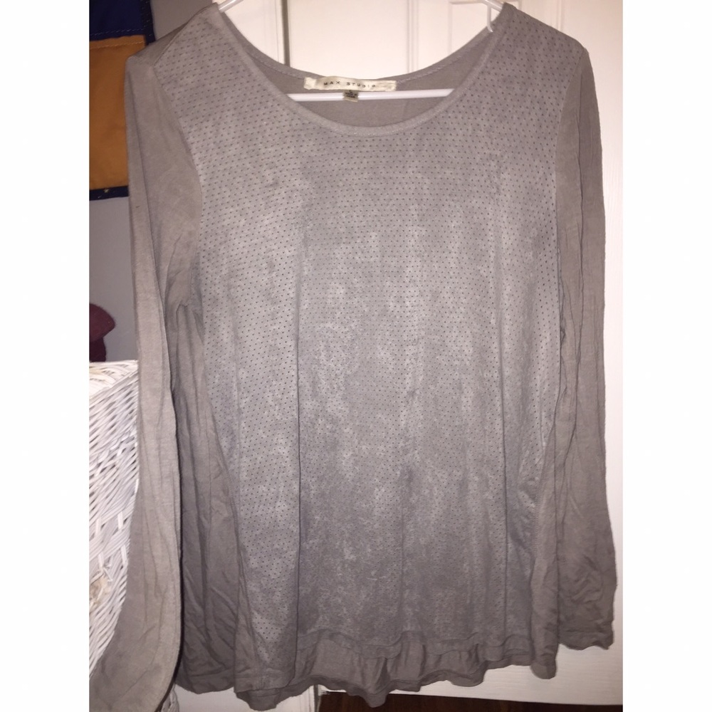 Max Studio Mesh Top