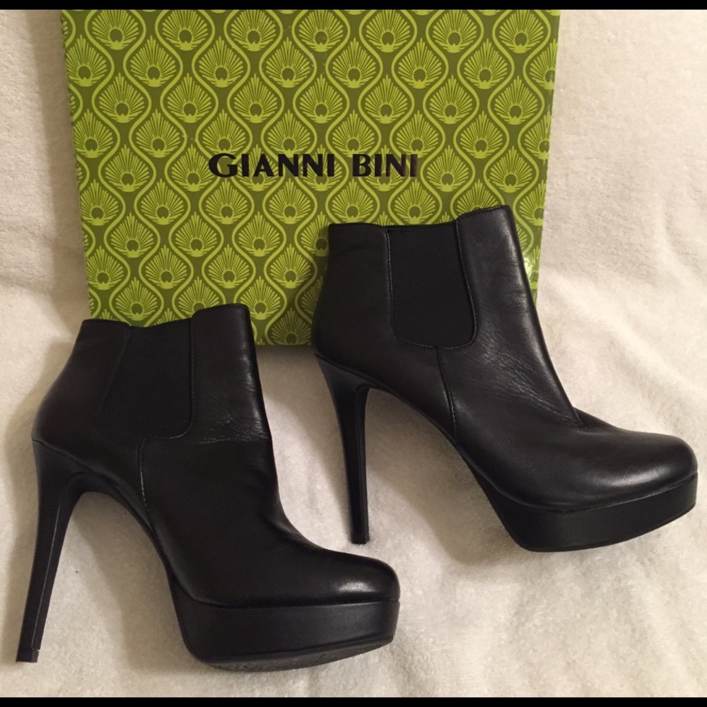 Gianni Bini - Black Booties - Size 10