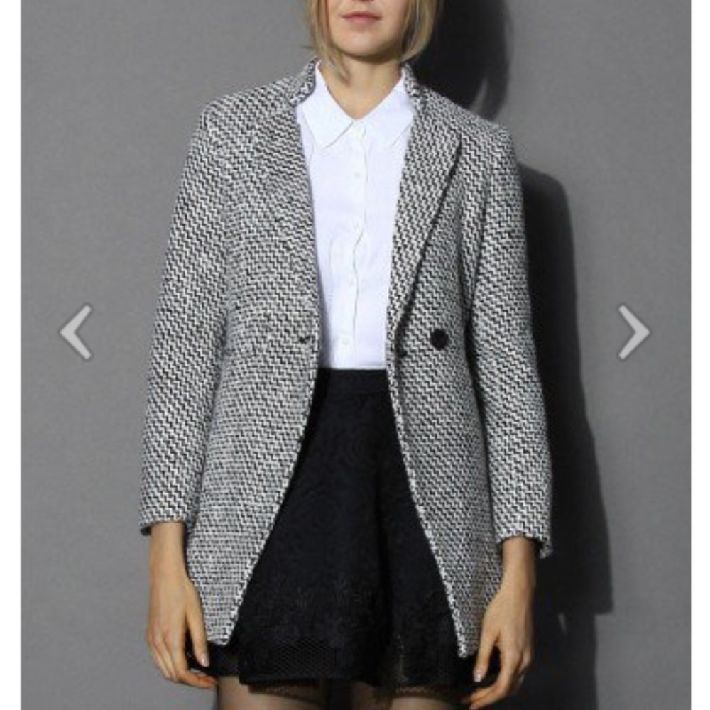Classy tweed coat