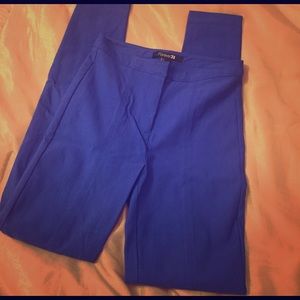 Forever21 blue skinny pants size small