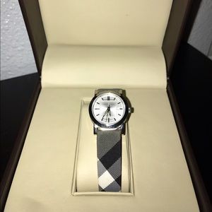 Burberry Nova Silver Dial Watch