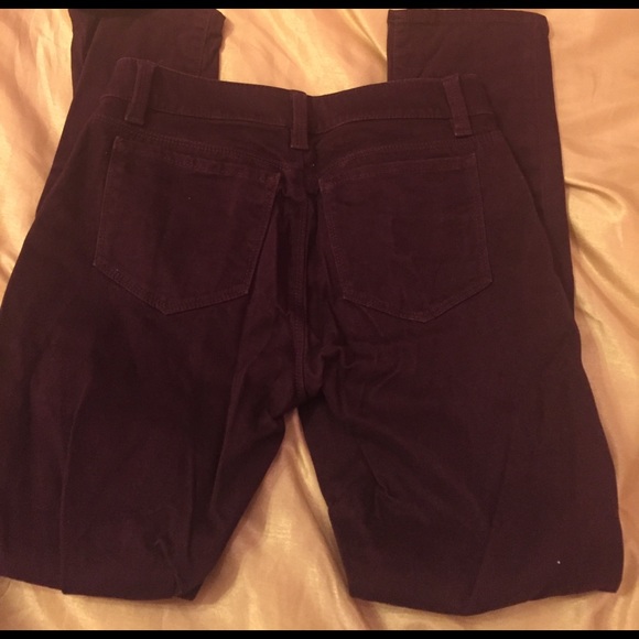 Anne Taylor Petite burgundy pants - Picture 3 of 3