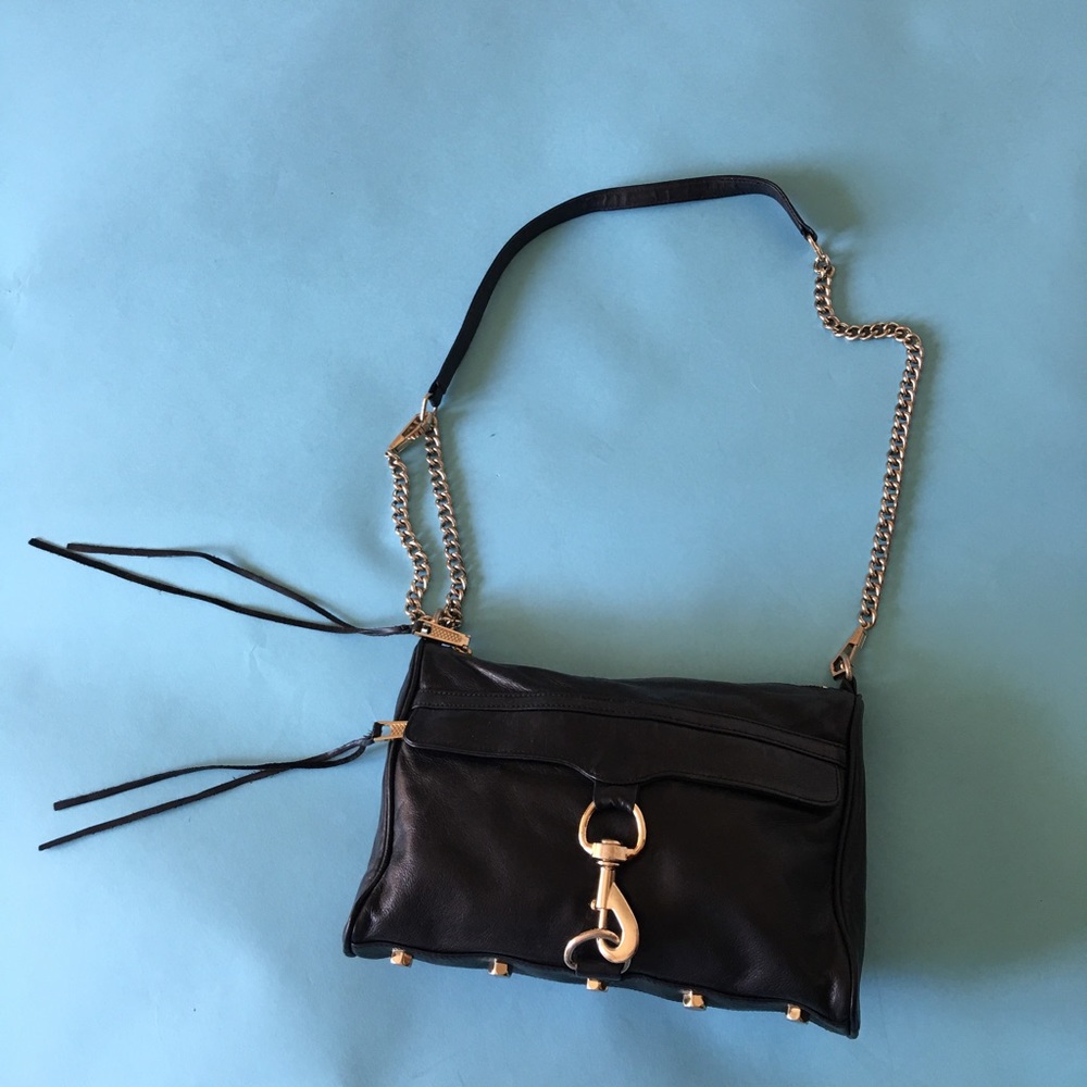 Rebecca minkoff black Mac shoulder bag