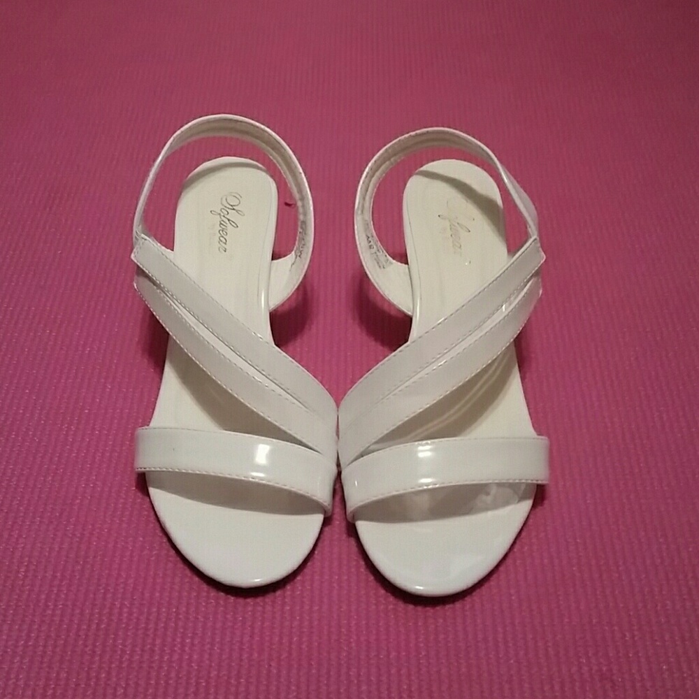 White Daria Sandals