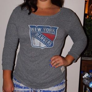 Long Sleeve NY Rangers Shirt