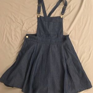 Denim Overall Dress