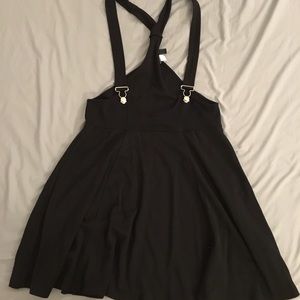 Black Overall Dress