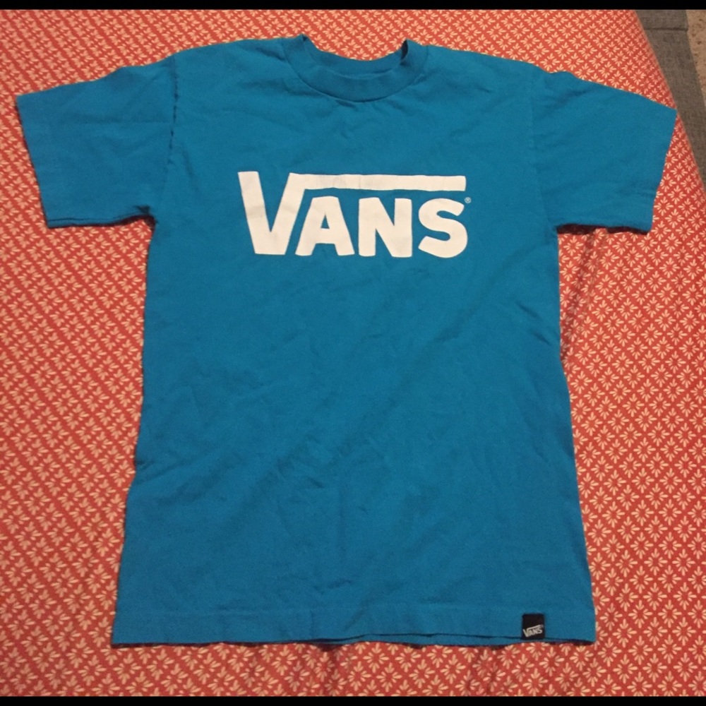 Vans blue shirt